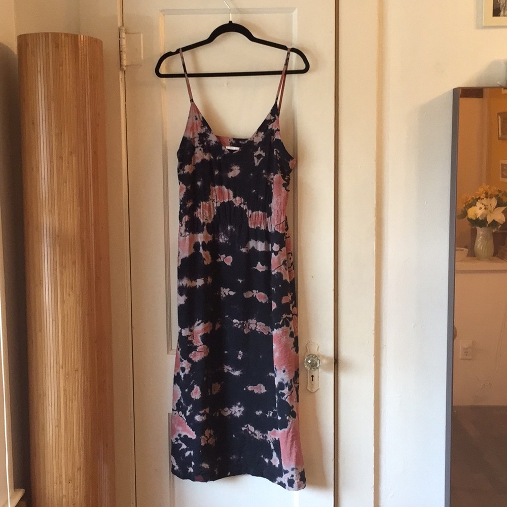 Lacausa Summer Tie-dye maxi dress